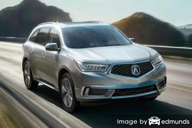 Insurance rates Acura MDX in Omaha