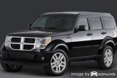 Discount Dodge Nitro insurance