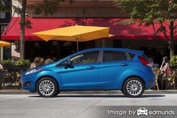 Insurance rates Ford Fiesta in Omaha