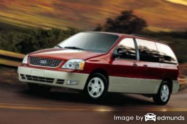 Insurance rates Ford Freestar in Omaha