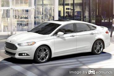 Insurance rates Ford Fusion in Omaha