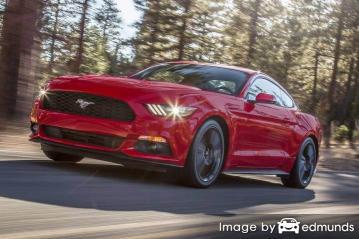 Insurance rates Ford Mustang in Omaha
