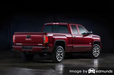 Insurance rates GMC Sierra in Omaha