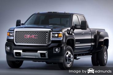 Insurance rates GMC Sierra 3500HD in Omaha