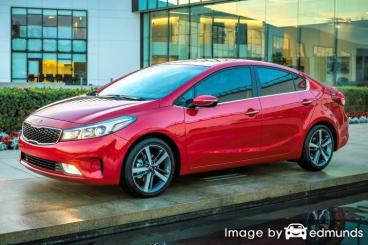 Insurance rates Kia Forte in Omaha