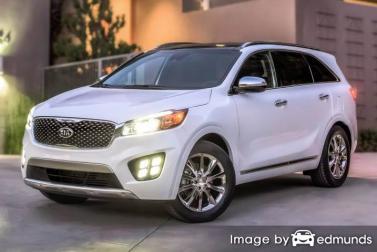 Insurance rates Kia Sorento in Omaha