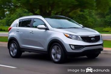 Insurance quote for Kia Sportage in Omaha