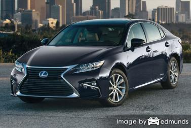 Insurance rates Lexus ES 300h in Omaha