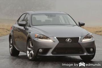 Insurance rates Lexus IS 350 in Omaha