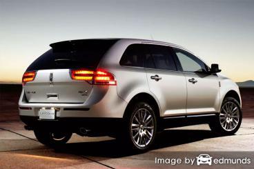 Insurance rates Lincoln MKX in Omaha