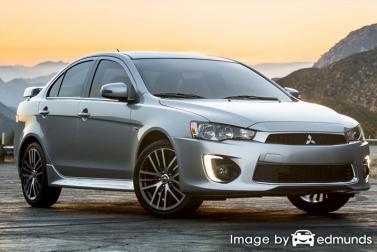 Insurance quote for Mitsubishi Lancer in Omaha