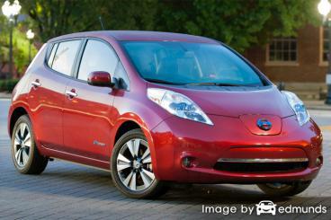 Insurance rates Nissan Leaf in Omaha