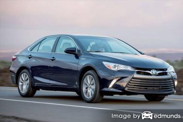 Insurance rates Toyota Camry Hybrid in Omaha